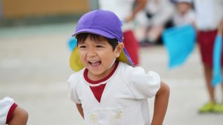 運動会が開かれました